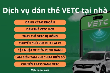 Có nên dán thẻ VETC tại nhà không?